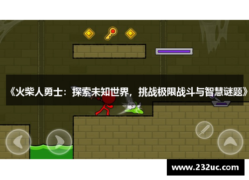 《火柴人勇士:探索未知世界,挑战极限战斗与智慧谜题》